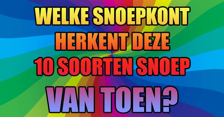 Banner for Welke snoepkont herkent al deze snoepjes van toen nog?