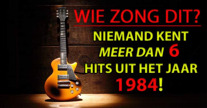 Banner for Van wie zijn deze 10 hits uit 1984?