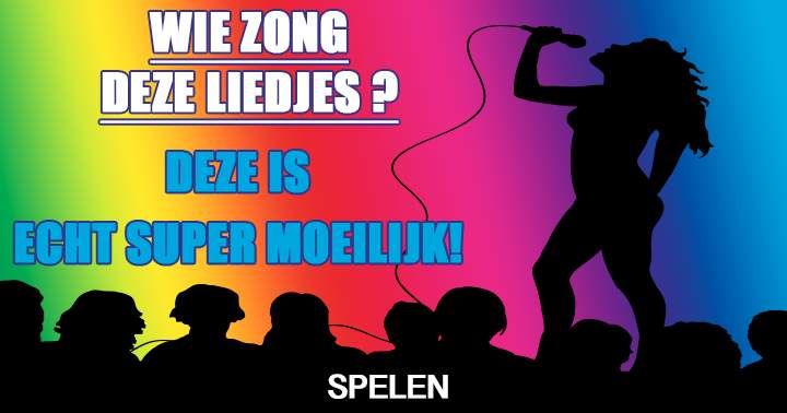 Banner for Ontzettende moeilijke muziekquiz!