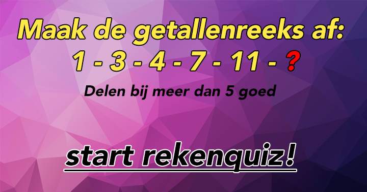 Banner for 10 vragen voor mensen met wiskundig inzicht!