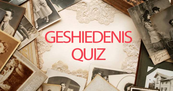 Banner for Geschiedenisquiz