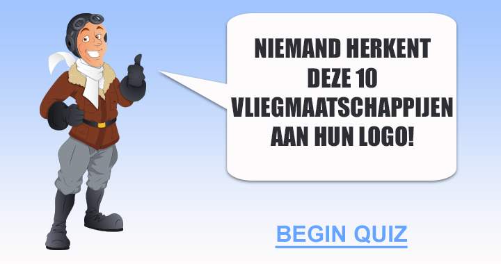 Banner for Niemand herkent deze 10 logo's van vliegtuigmaatschappijen!