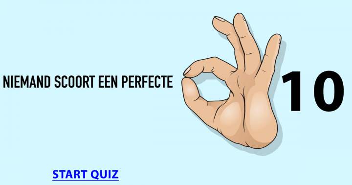 Banner for Niemand kan een perfecte 10 scoren... 