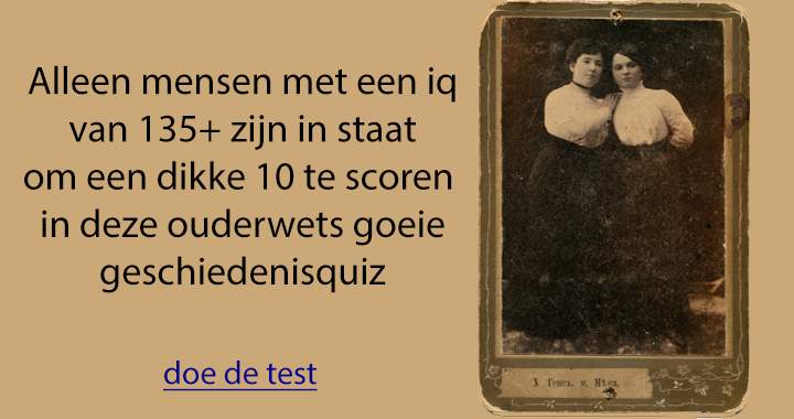 Banner for Waag jij je aan deze pittige geschiedenis quiz?