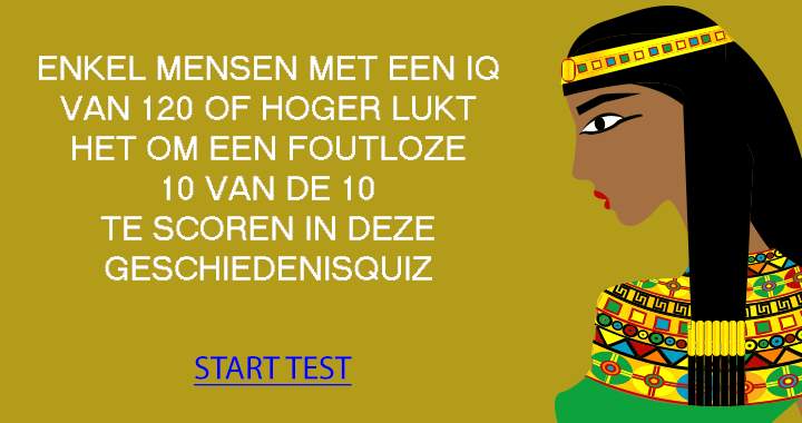 Banner for Wat is jouw geschiedenis IQ?