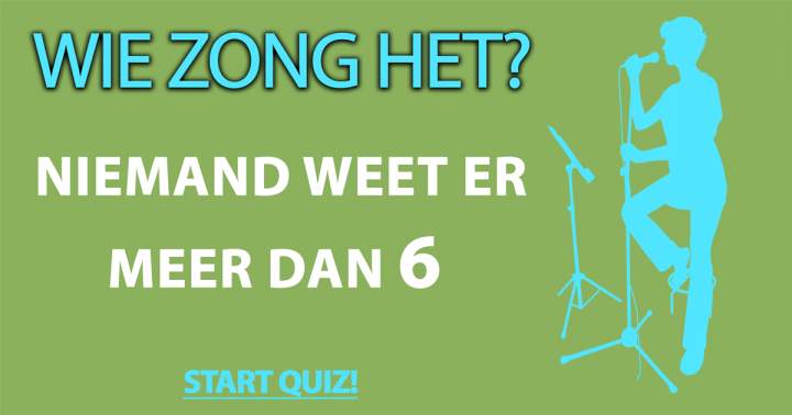 Banner for Quiz: Wie Zong Het? 