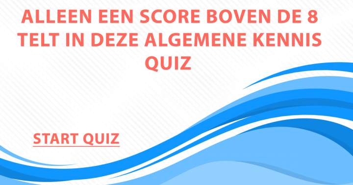 Banner for Quiz: Algemene Kennis 