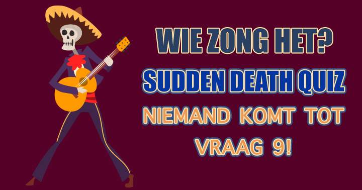 Banner for QUIZ: Sudden Death 