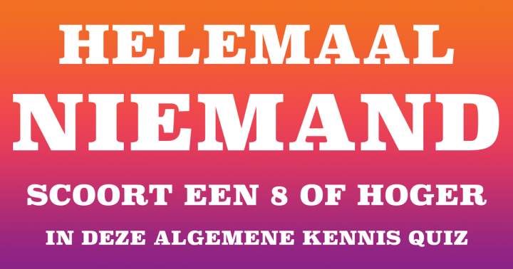 Banner for Algemene kennis quiz